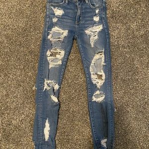 Super Ripped American Eagle Jeans